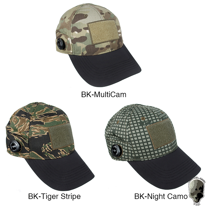 ลดราคาครั้งสุดท้าย-tmc-หมวกเบสบอล-หมวกกันแดด-สีดํา-กลางคืน-camo-tbs041