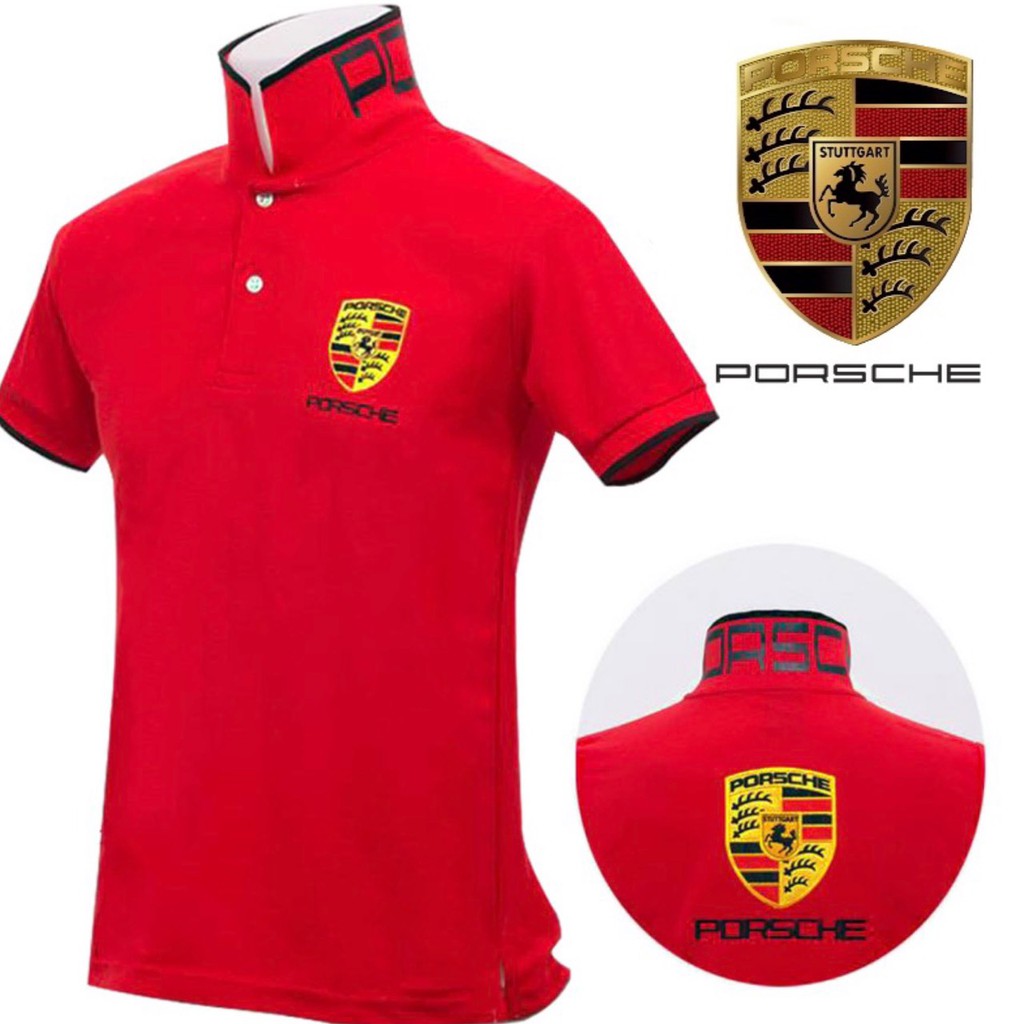 kaidee88-เสื้อโปโล-porsche-เสื้อโปโลสำหรับผู้ชาย-polo-t-shirt-for-menเสื้อเชิ้ตผู้ชายเสื้อโปโล