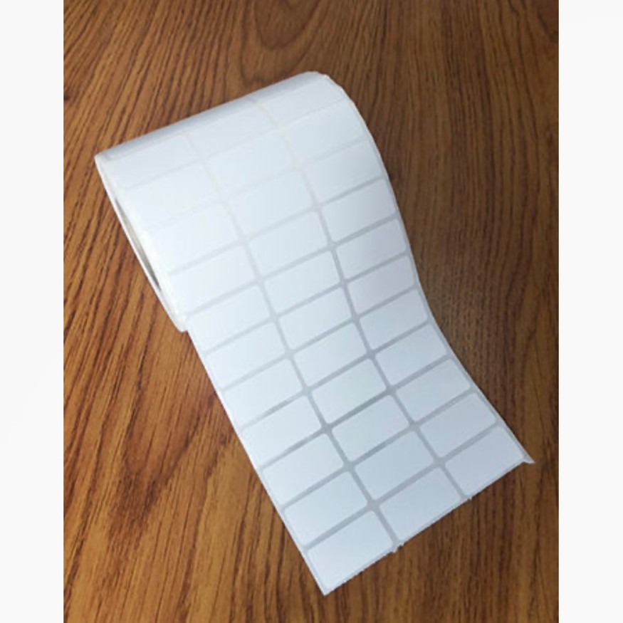 สติกเกอร์บาร์โค้ด-สติ๊กเกอร์ม้วน-กระดาษกึ่งมันกึ่งด้าน-ขนาด-3x1-5cm-3ดวง-แถว-5-000-ดวง-ม้วน-แกน-1-5นิ้ว