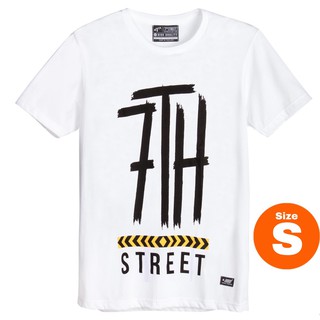 เสื้อยืดอินเทรนด์ผู้ชายอินเทรนด์ผู้หญิง7th Street เสื้อยืด รุ่น SLD ไซส์ S (รอบ อก 34 นิ้ว)S-3XL