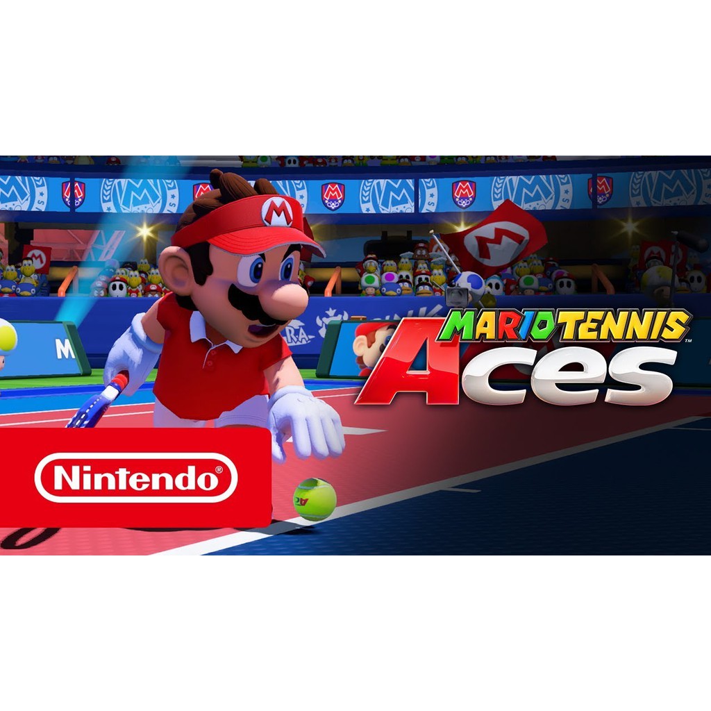 ภาพหน้าปกสินค้าMario Tennis Aces Nintendo Switch game แผ่นแท้มือ1   (Mario Tennis Ace Switch)(Mario Tennis Switch) จากร้าน phungzzz บน Shopee