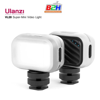 Ulanzi รุ่น VL28 Mini Light แสงไฟสีขาว 6500K สำหรับถ่ายรูป ไลฟ์สด ชาร์จได้