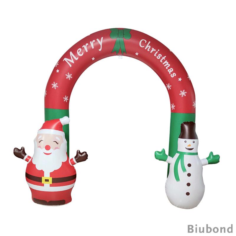 biubond-ซุ้มล้อ-แบบเป่าลม-8-ฟุต-พร้อมรีโมตคอนโทรล-led-รูปซานต้า-สโนว์แมน-กันน้ํา-สําหรับสนามหญ้า-ปาร์ตี้คริสต์มาส