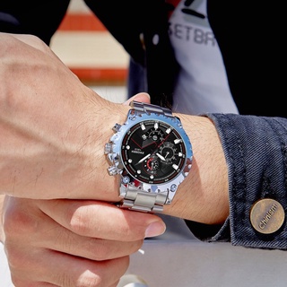 นาฬิกาข้อมือผู้ชาย สายนาฬิกาข้อมือซิลิโคน fngeen 5757 นาฬิกาข้อมือควอทซ์ แฟชั่น สำหรับผู้ชาย และ นาฬิกาผู้ชาย พร้อมส่งจา