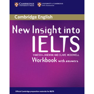 DKTODAY หนังสือ NEW INSIGHT INTO IELTS:WORKBOOK WITH ANS.