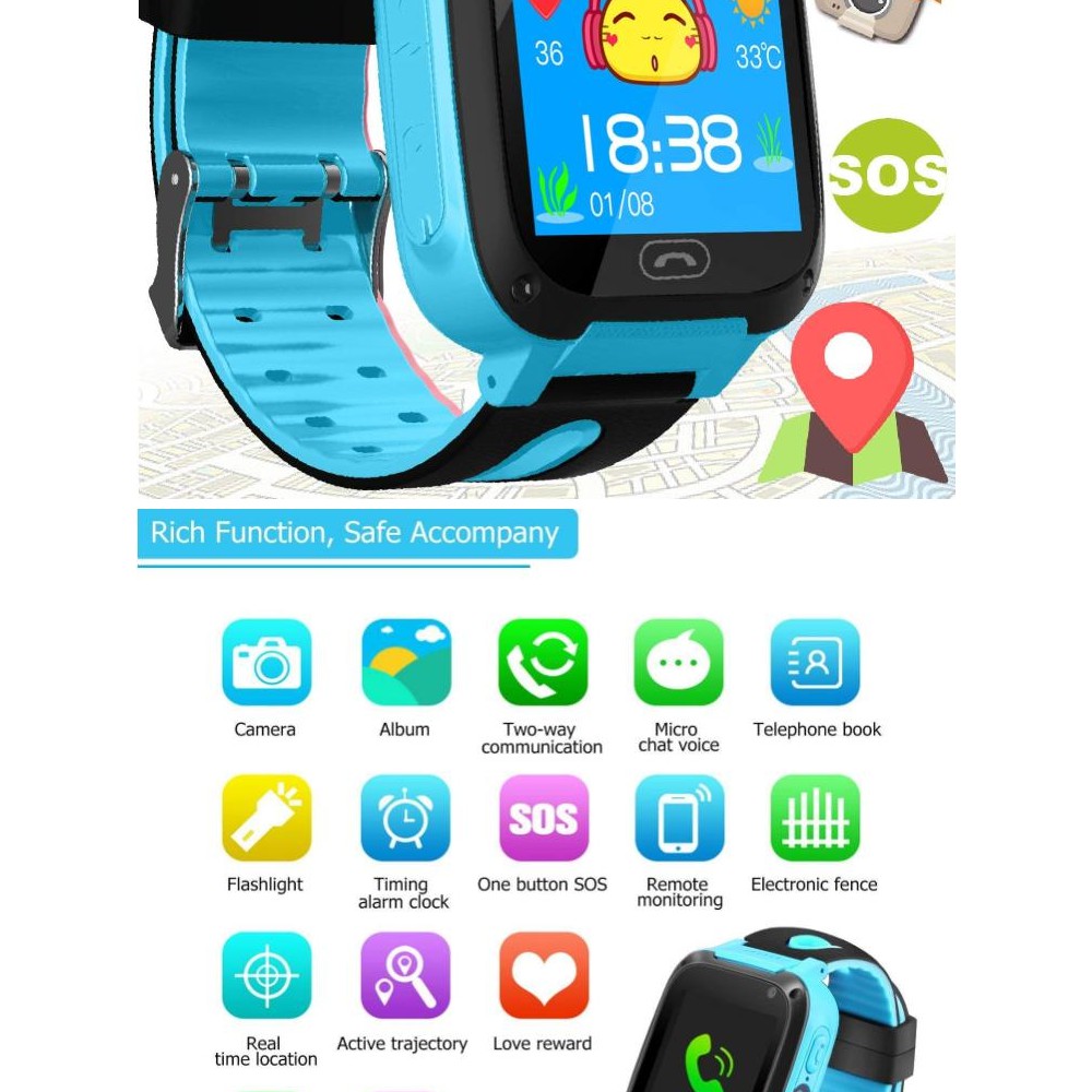 นาฬิกาโทรศัพท์-smart-watch-รุ่น-v4-phone-watch-เมนูภาษาไทย-ของแท้100