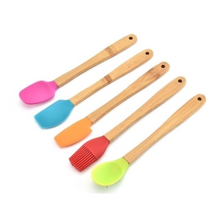 Silicone squeegee 5 pcs เซทไม้พายซิลิโคน