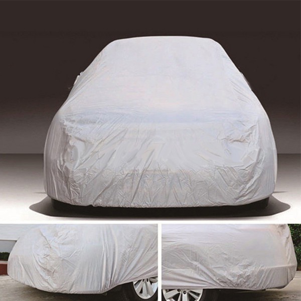 ผ้าคลุมรถยนต์-car-cover-ใช้คลุมรถเก๋ง-รถกระบะ-กันแดด-กันฝุ่น-กันน้ำ