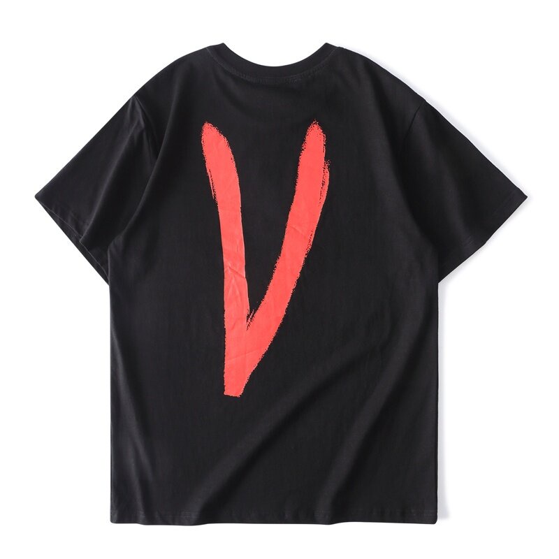 พร้อมส่ง-2022ss-vlog-ผลิตภัณฑ์ใหม่-v-ตัวอักษรสีแดงแบบคู่แขนสั้นสตรีแฟชั่นเสื้อยืดฤดูร้อนเสื้อยืด-m-xl-ชำระ-t-shirts