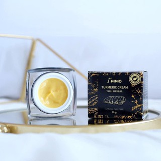ไอแอมมี่​ ครีมขมิ้นสดหน้าใส Imme​ Turmeric Cream Thai Herbal 10 g.