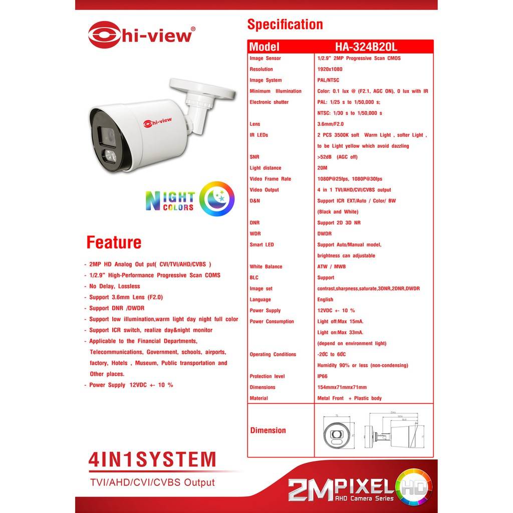 กล้องวงจรปิด-ภาพสี-24-ชั่วโมง-4-ระบบ-hi-view-รุ่นha-324b20l-รับประกัน-2-ปีเต็ม