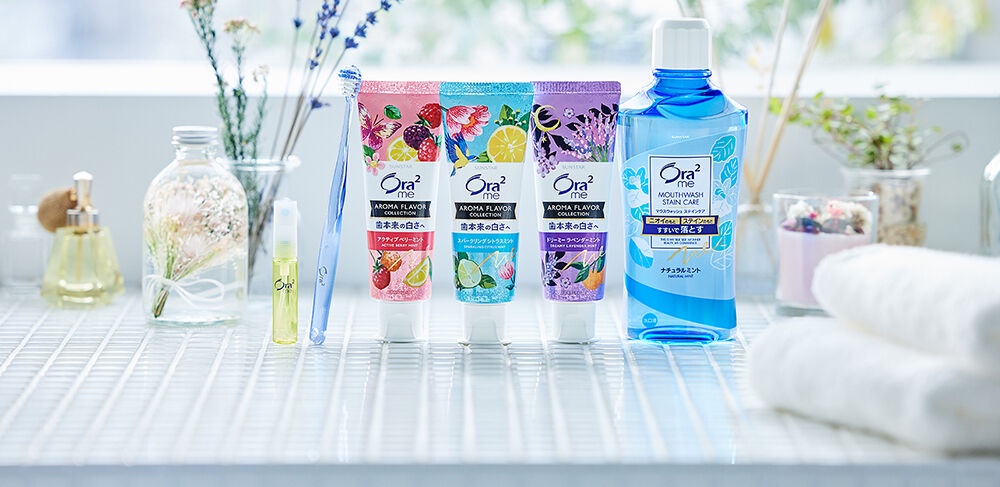 Ora2 Me Aroma Toothpaste โอราทู ยาสีฟัน 130g (Active Berry Mint/Dreamy ...
