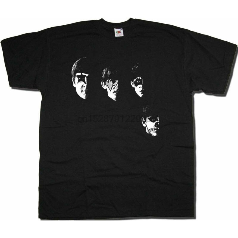 เสื้อยืด-พิมพ์ลาย-old-skool-hooligans-with-kiss-makeup-glam-pop-rock-สําหรับผู้ชายs-5xl