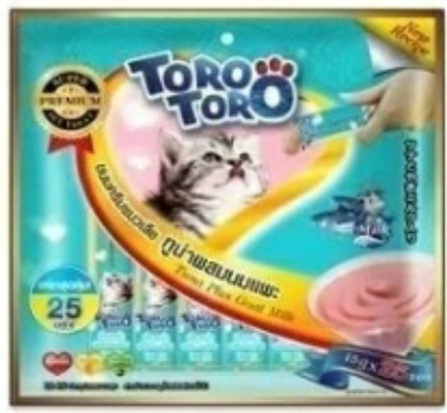 ภาพหน้าปกสินค้าขนมแมวเลีย โทโร โทโร่ Toro Toro สินค้าในเครือ nekko จากร้าน mummumpetfood บน Shopee