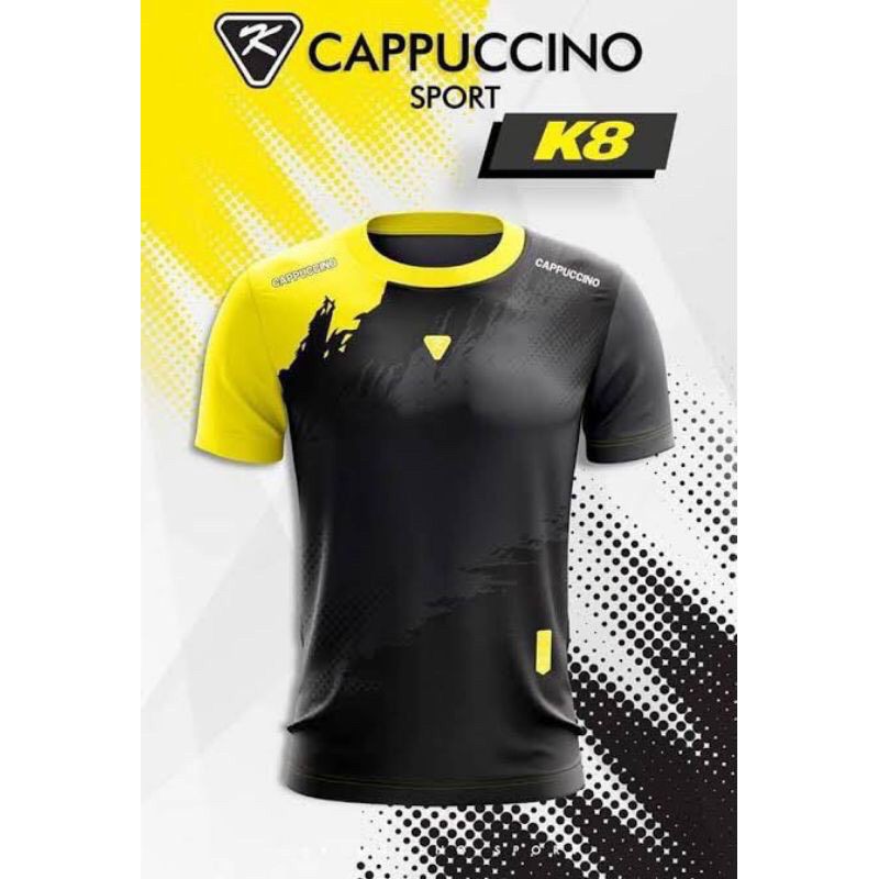 ภาพหน้าปกสินค้าเสื้อกีฬา เสื้อฟุตบอล คาปูชิโน่ K8 ราคาถูก จากร้าน big_csport01 บน Shopee
