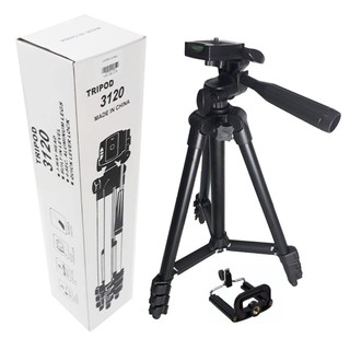 ภาพหน้าปกสินค้า[พร้อมส่ง] ขาตั้งกล้อง Tripod รุ่น TF-3110 TF-3120 แถมฟรีตัวหนีบมือถือ ที่เกี่ยวข้อง