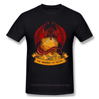 เสื้อยืด ผ้าฝ้าย พิมพ์ลาย Dungeon Master Adventure Games แฟชั่นสําหรับผู้ชาย