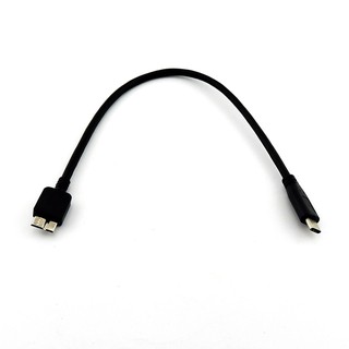 สายเคเบิ้ลเชื่อมต่อ USB 3.1 Type-C Male To USB 3.0 Micro B สำหรับแท็บเล็ต โทรศัพท์มือถือ HDD 1ชิ้น