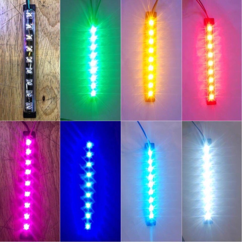 ไฟ 9D LED แป้นดำ 12V-24Vไฟแต่งรถ-รถบรรทุก | Shopee Thailand