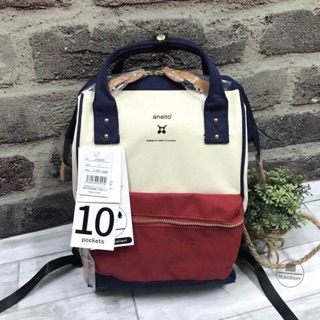 ANELLO RUCKSACK/WATER REPELLENCY PROCESS &amp;10 POCKET สี tri-color