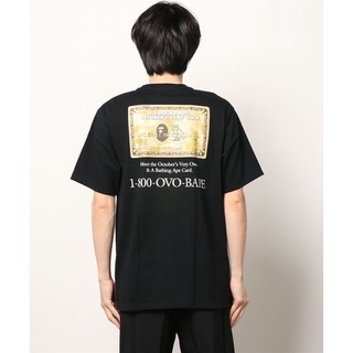 เสื้อยืดแขนสั้น พิมพ์ลาย BAPE X OVO card สําหรับผู้ชาย