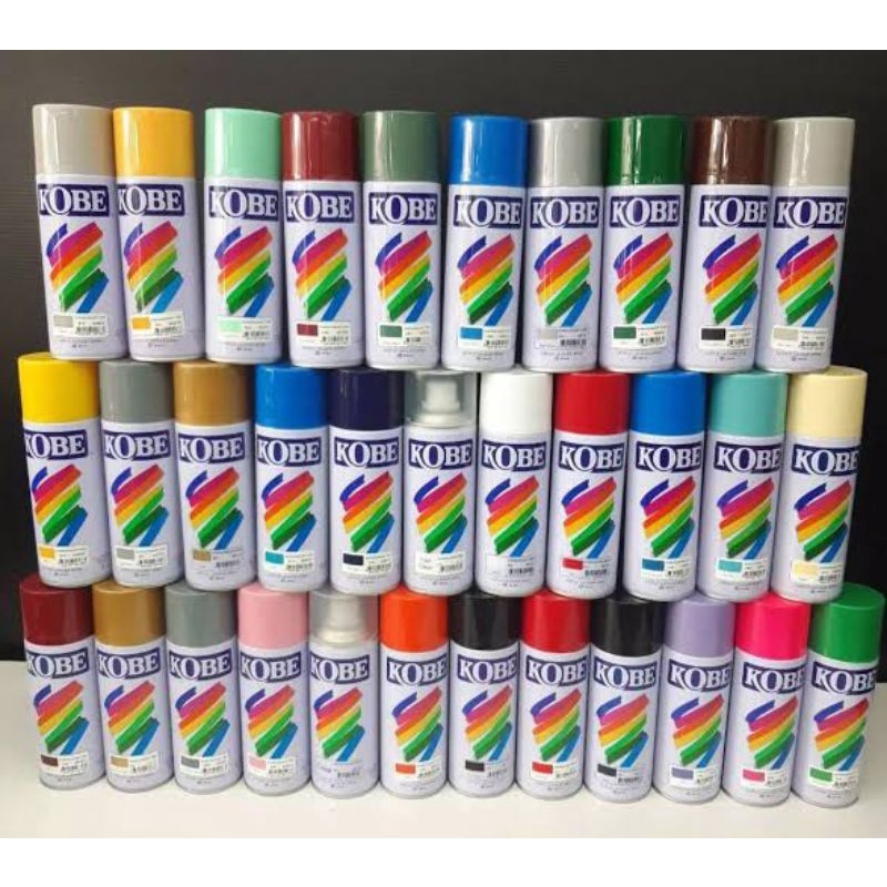 สีสเปรย์-สีสเปรย์อเนกประสงค์-kobe-spray-toa-ทีโอเอ-สีพ่นอเนกประสงค์-สีสเปรย์อะคริลิค-สีสเปรย์รองพื้นกันสนิม-400cc