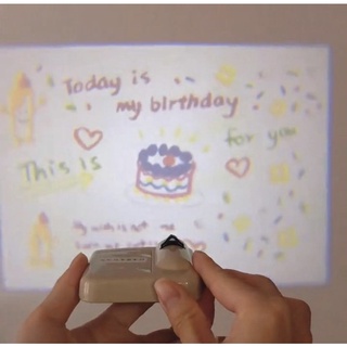 ภาพขนาดย่อของภาพหน้าปกสินค้าโปรเจคเตอร์วันเกิด มีลายใหม่ไม่ซ้ำใคร Birthday projector พร็อพวันเกิด ปาร์ตี้วันเกิด จากร้าน salebuddy บน Shopee ภาพที่ 3