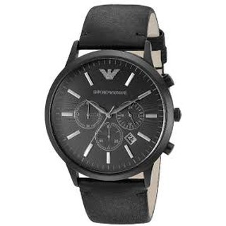 นาฬิกา Emporio Armani Sportivo Chronograph Black Dial Men Watch AR2461 ของแท้