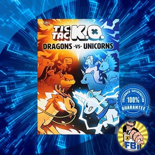 Tic Tac K.O. Dragons vs Unicorns Boardgame พร้อมซอง [ของแท้พร้อมส่ง]