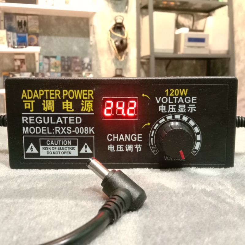 adepter-อะเดปเตอร์-ปรับโวลล์ได้-9-24v3a-5a