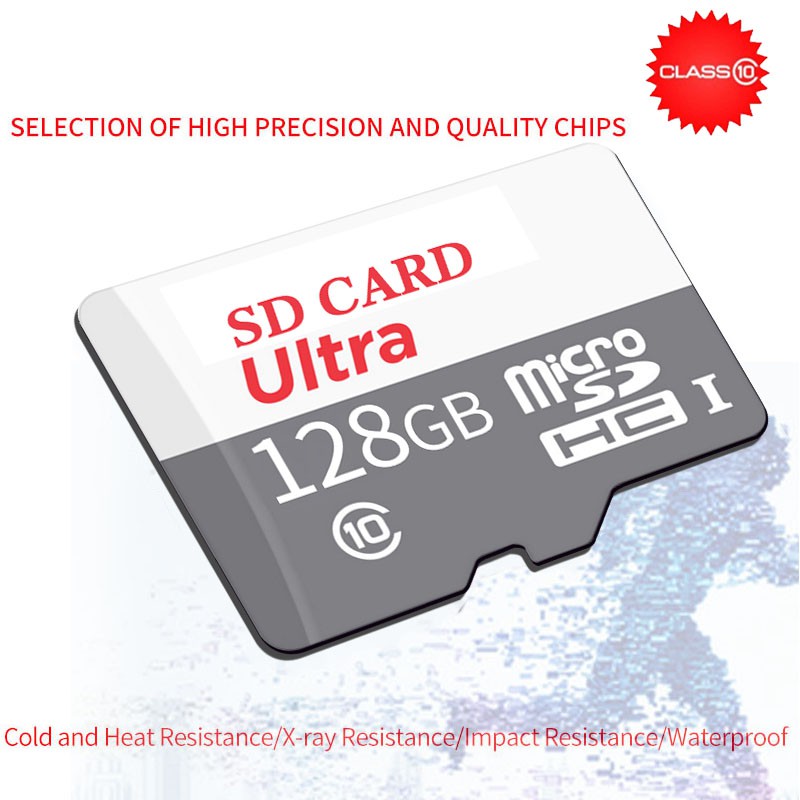 ภาพหน้าปกสินค้าเมมโมรี่การ์ด Micro SD Class10 128GB