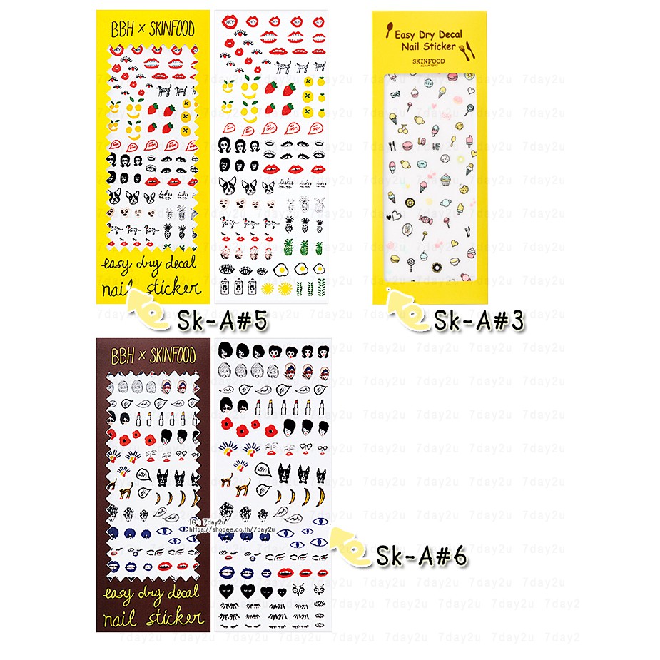 พร้อมส่ง-แท้100-nail-sticker-รวมทุกยี่ห้อเลยจ้า