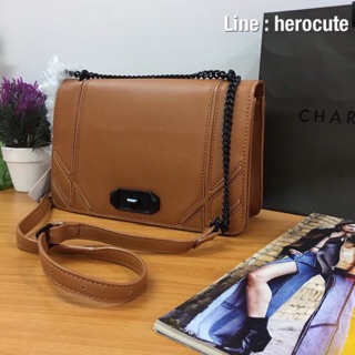 CHARLES &amp; KEITH TURN-LOCK BAG ส่งฟรีEMS