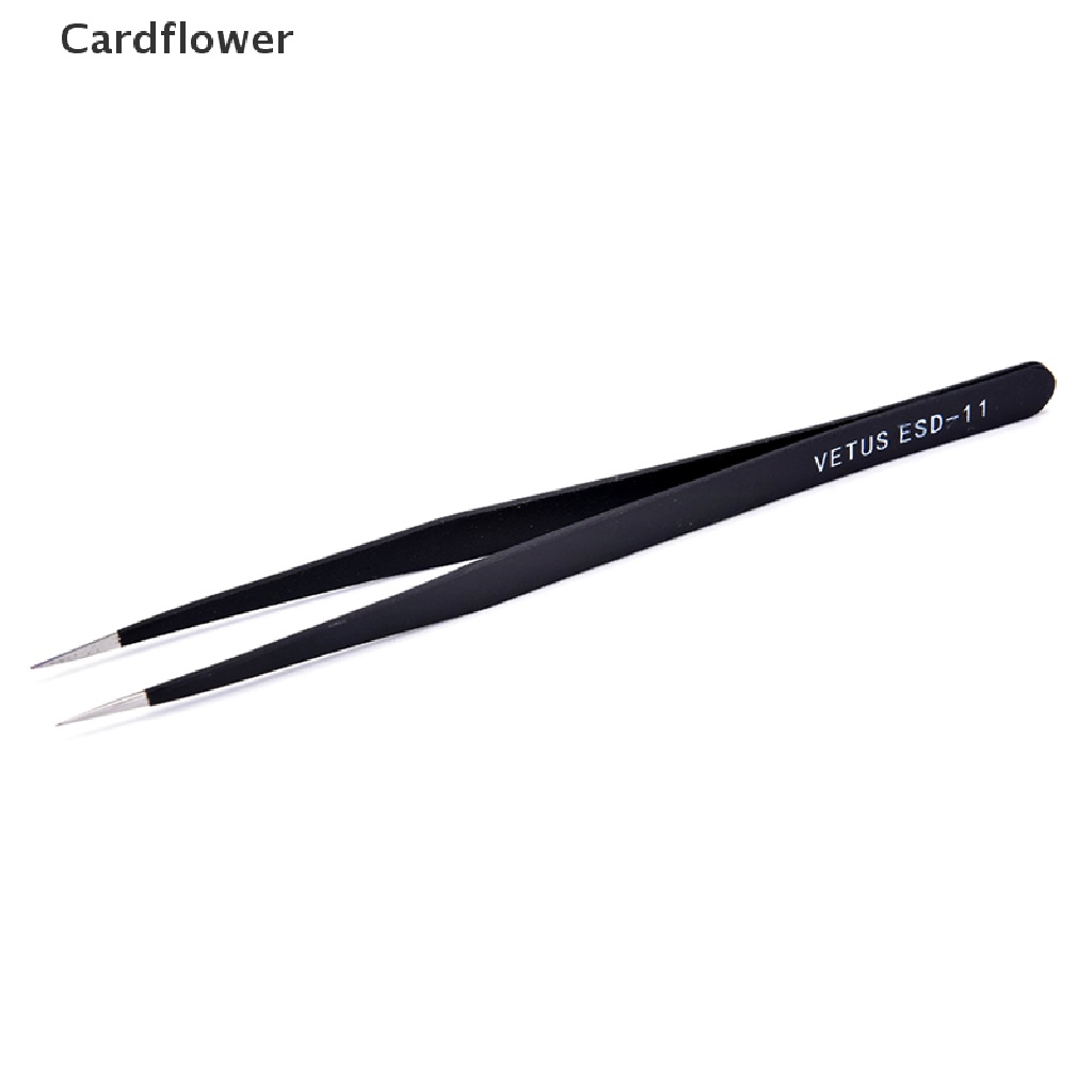 cardflower-แหนบสเตนเลส-ป้องกันไฟฟ้าสถิตย์-สําหรับบํารุงรักษา-6-ชิ้น