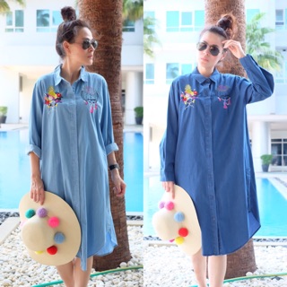 Jeans Shirt Dress