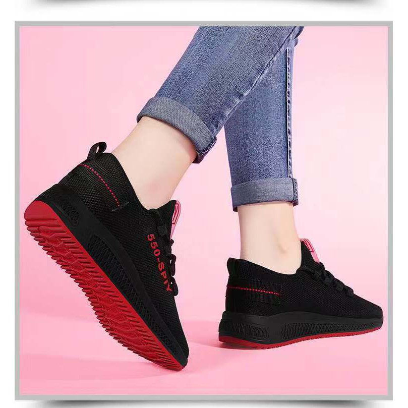 ภาพสินค้ารองเท้าผ้าใบแฟชั่น สำหรับผู้หญิงรุ่น550 จากร้าน 4.5starshop บน Shopee ภาพที่ 5