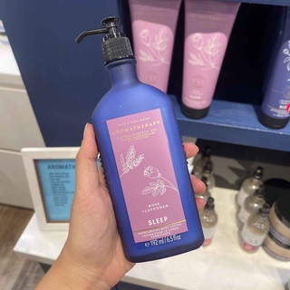 Bath &amp; Body Works Aromatherapy Sleep Rose + Lavender Lotion 192ml. ของแท้