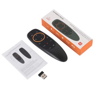 ภาพขนาดย่อของภาพหน้าปกสินค้าG10S (มี Gyro) รีโมท Air Mouse + Voice Search + IR Remote Control เมาส์ไร้สาย for PC กล่อง Android TV Box MiBox Smart TV จากร้าน smootboxtv บน Shopee ภาพที่ 8