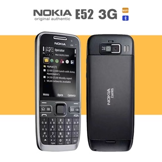 ภาพหน้าปกสินค้าโทรศัพท์แท้100% Nokia E52 Bluetooth WIFI GS 3G จอสี กล้อง5MP เพิ่มเมมได้ ตัวเลขใหญ่ โทรศัพท์ปุ่มกด3G มือถือ ที่เกี่ยวข้อง