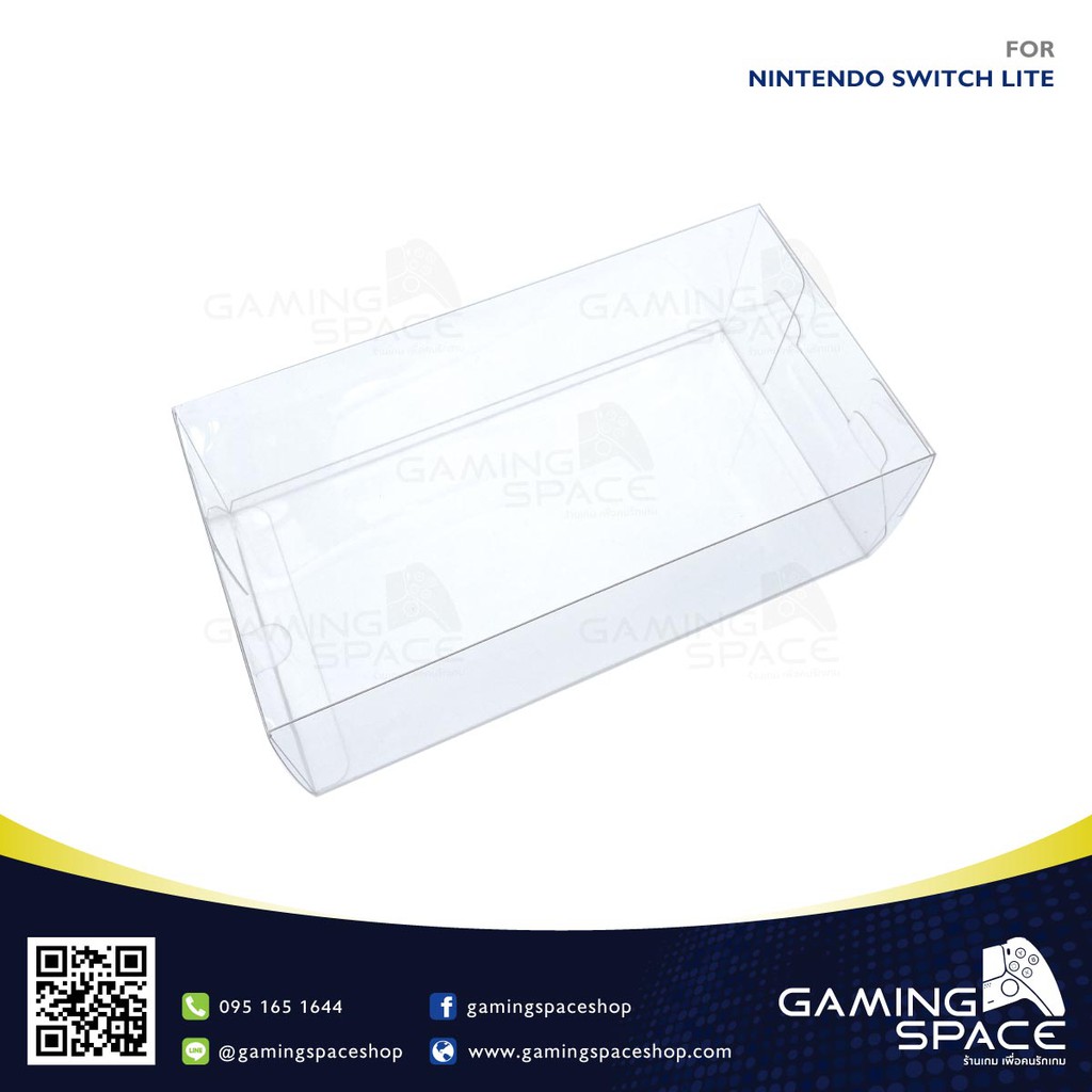 ภาพหน้าปกสินค้าสำหรับเครื่อง Nintendo Switch lite กล่องพลาสติกใส กันรอย ป้องกันรอยขีดข่วน plastic protector box จากร้าน gamingspaceshop บน Shopee
