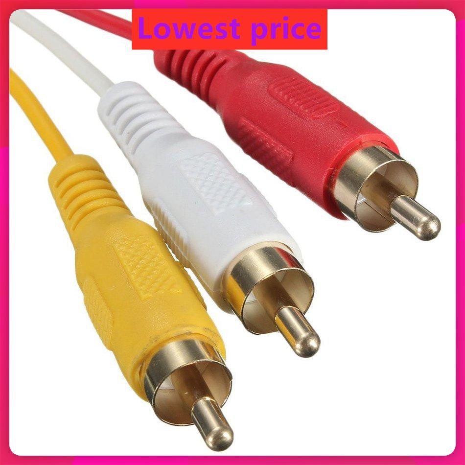 กล่องรับสัญญาณเครือข่าย-hdmi-เป็น-3rca-สายแปลง-hd-สายวิดีโอสาย-av-สีแดงเหลืองขาว-ชุบทอง-สัญญาณมีเสถียรภาพ