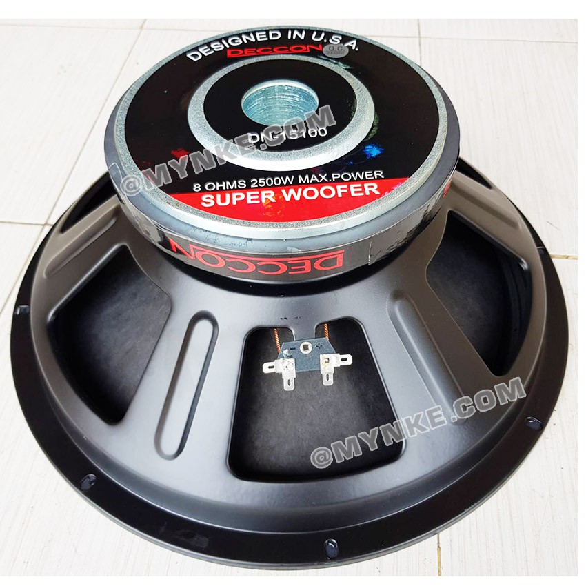 ดอกลำโพงซับวูฟเฟอร์15นิ้ว 2500วัตต์ MAX POWER SUB WOOFER PA. 8โอห์ม ดอก ...