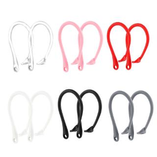 1Pair Anti Lost Earhook Soft Silicone Anti Dropping Rope Strap