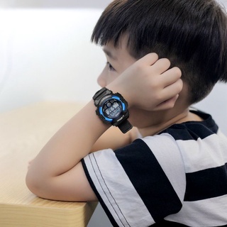 นาฬิกาข้อมืออิเล็กทรอนิกส์ กันน้ํา กันกระแทก สไตล์สปอร์ต สําหรับเด็กผู้หญิง และเด็กผู้ชาย
