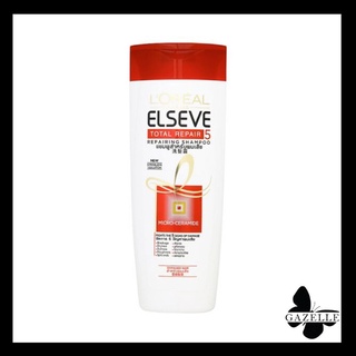 ac LOREAL PARIS ELSEVE TOTAL REPAIR 5 FILTER REPAIRING SHAMPOO (130ml.)ลอรีอัล ปารีส เอลแซฟ ฟิลเลอร์ แชมพูฟื้นบำรุงผมเสี