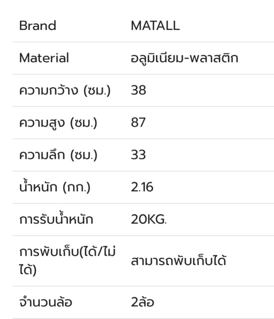 รถเข็นล้อลากอเนกประสงค์-matall