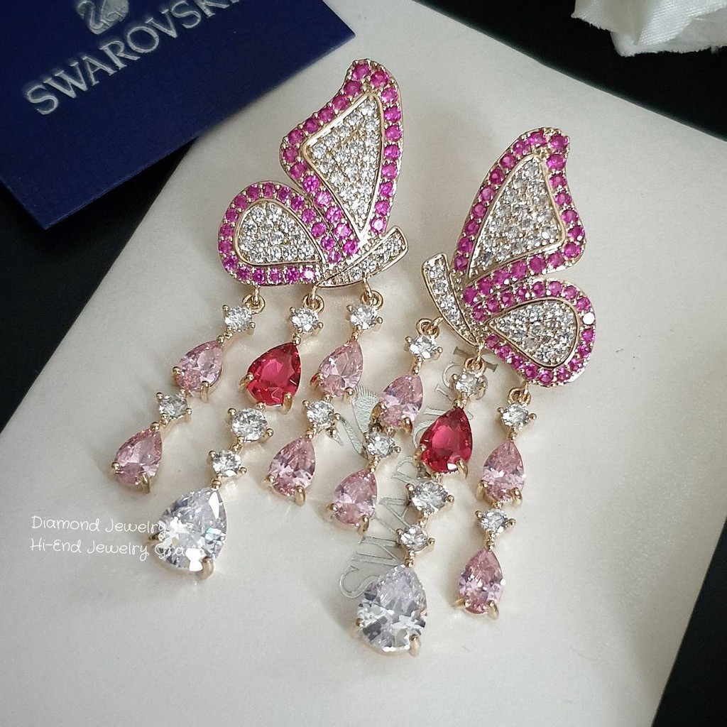 diamond-earring-งานเพชร-cz-แท้-งานสวยมว้ากกกกกถึงมากที่สุดคะ-รุ่นนี้แนะนำเลยค่ะ-เพชรเยอะ