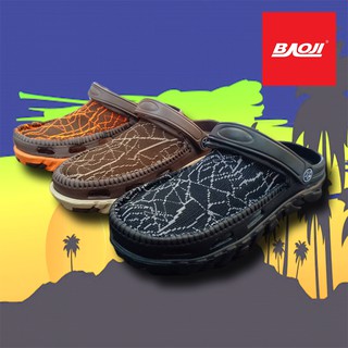 ภาพขนาดย่อของสินค้ารองเท้าหัวโตหน้าผ้า บาโอจิ Baoji รองเท้าสวมลำลอง รองเท้าผู้ชาย