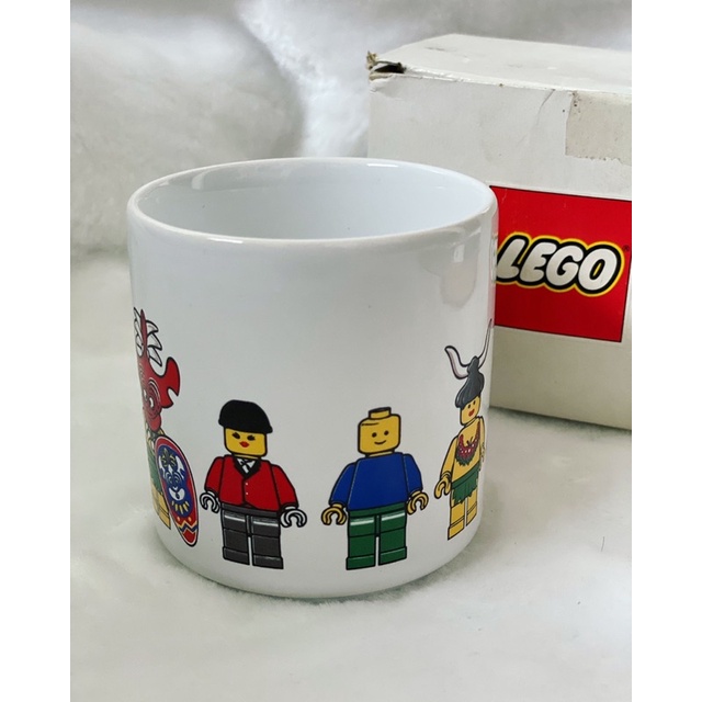 แก้วน้ำlego-ของแท้-100-แก้วน้ำนักสะสม-made-in-england-สภาพเก่าเก็บ-ของหายาก