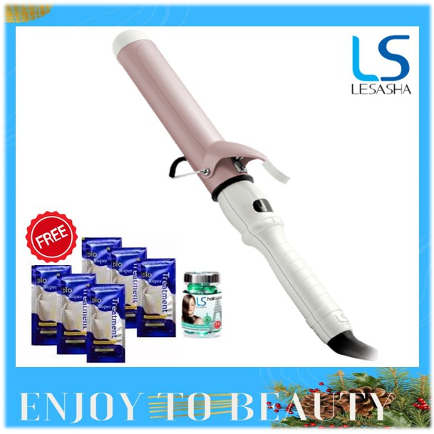 lesasha-แกนม้วนผม-เครื่องม้วนผม-jumbo-curl-38-mm-ls1363-แกนยาว-185-mm-ปรับอุณหภูมิได้-เคลือบทัวร์มาลีน-ประกัน-2-ปี